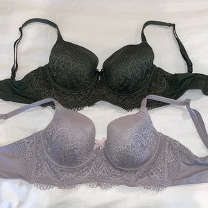 Two Victoria’s Secret bras